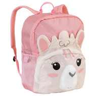 Firefly Outdoor Gear Izzie the Llama Kid's 14" Backpack, Pink (15 Liter)