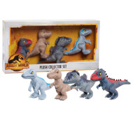 Jurassic World Plush Stuffed Animals Dinosaur 4 pc Set, 7" Plush  Dino Pals