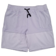 MSX By Michael Strahan Mens Lavender Premium Ultra Fleece Athletic Shorts