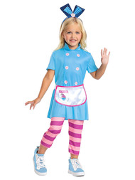 Disguise Toddler Girls Disney Junior Alices Wonderland Bakery Costume 3T-4T