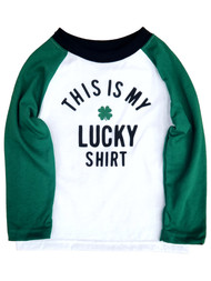 Infant & Toddler Boys This Is My Lucky Shirt St. Patricks Day T-Shirt