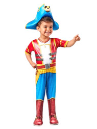Rubies Toddler Boys Santiago Of The Seas Pirate Jumpsuit Halloween Costume