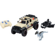 Matchbox RC Jurassic World Battery-Powered Jeep Gladiator with 6" Dino Figure
