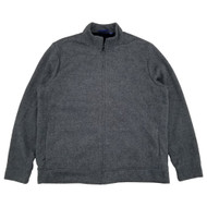 Mens Hightown Gray Full Zip Fleece Sherpa Lined Jacket