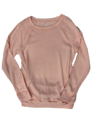 Girls Light Pink Pull Over Sweater Sweatshirt With Pockets X-Large (14-16)