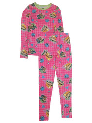 Cuddl Duds Star Wars Baby Yoda Pink Thermal Underwear Set Base Layer