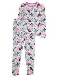 LOL Surprise Cuddl Duds Pink & White Thermal Underwear Set Base Layer