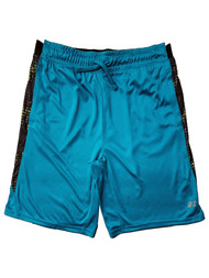 Russell Boys Teal Green & Black Athletic Shorts Side Pockets XX-Large 18