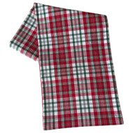Home Collection Christmas Plaid Cotton Table Runner, Red & Green 14" x 72"
