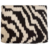 Opal House Mallorca Ikat 2 Pc Cotton Duvet Cover Set, Black Twin/XL and Twin Bed