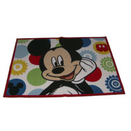 Disney Mickey Mouse Merry Christmas Throw Accent Rug 26"x38" Skid Resistant