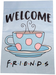 Friends TV Show Welcome Coffee Mug Garden Flag 12.5 x 18