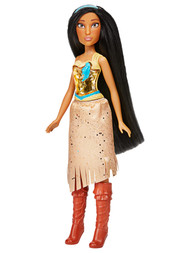 Disney Princess Royal Shimmer Pocahontas Fashion Doll with Skirt & Accessories