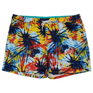 No Boundaries Mens & Big Mens Colorful Tie-Dye Swim Trunks Swim Shorts