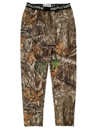 Realtree Edge Mens Heavyweight Fleece Thermal Underwear Base Layer Long John