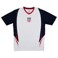Icon Sports Mens White U.S. Soccer USMNT World Cup Soccer Jersey Shirt