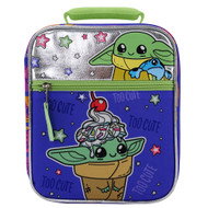 Lucas Star Wars Mandalorian Single Compartment Insulated Lunch Bag, Lunchbox