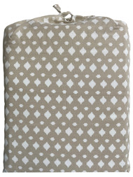 Room Essentials Twin XL Bed Sheet Set Beige Diamond Cotton Rich Dorm Sheets