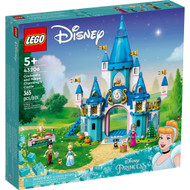 Lego Disney Princess Cinderella & Prince Charming's Castle Building Set, #43206