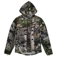 Mossy Oak Mens Mountain Country Camouflage Warming Hoodie with Neck Gaiter