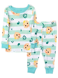 Infant & Toddler Boys White & Green CoComelon 2-Piece Pajamas PJ Set
