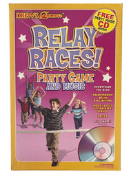 Drews Famous Relay Races Party Game with CD Music Kids Race Prizes