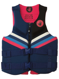 Womens Blue & Pink Body Glove Evoprene PFD Life Jacket Swim Vest 2X/3X
