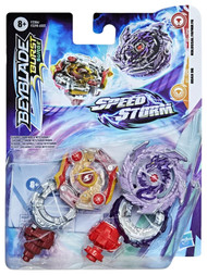Beyblade Burst Surge Speedstorm Kolossal Fafnir F6 and Odax O6 Dual Pack