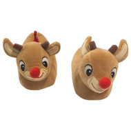 Rudolph Infant & Toddler Boys & Girls Reindeer House Slippers Shoes