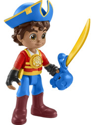 Fisher-Price Nickelodeon Santiago of The Seas Light-Up Talking Pirate Figure