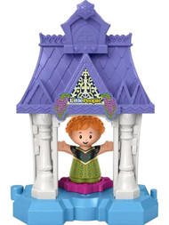 Disney Frozen Anna in Arendelle Little People Portable Playset with Anna Figure