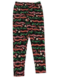 Junior Womens Christmas Dachshund Puppy Dog Holiday Leggings
