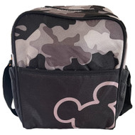 Disney Black & Brown Camo Mickey Mouse Mini Camouflage Diaper Bag