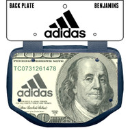 Adidas Football Impact Absorbent Back Plate, Benjamins Money Pattern Backplate