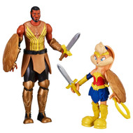 Space Jam Team Up Lebron James Amazon & Lola Bunny Wonder Woman Figures Playset