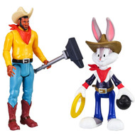Space Jam Team Up Lebron James & Bugs Bunny Cowboys Action Figures Playset