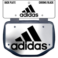 Adidas Football Impact Absorbent Back Plate, Chrome & Black Backplate