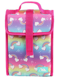 Arctic Zone Cloud & Rainbows Insulated Lunch Bag, High Lunch Box