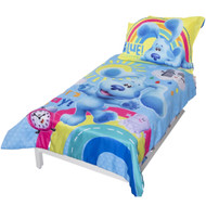 Blue's Clues 4-Piece Toddler Bedding Set, Let's Play Toddler Bed