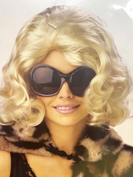 California Costume Womens Wavy Short Blonde Wig