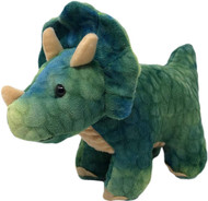 Linzy Toys Triceratops Dinosaur Plush Stuffed Animal, 9 inch Dino-Mite Pal