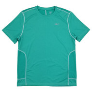 Reebok Mens Future Teal Short Sleeve Crew Neck Run Speedwick T-Shirt