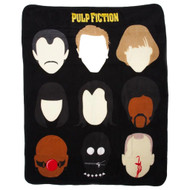 Miramax Pulp Fiction Plush Microfleece Throw Blanket 48" x 60"