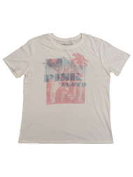 Womens Ivory Pink Floyd The Dark Side of the Moon Tee Shirt T-shirt