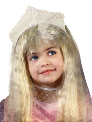 Fun World Girls Long Blonde Glamour Wig