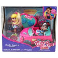 Jada Toys Cutie Pops Petites R/C Car with Doll, Girls Pink RC Vehicle Playset
