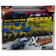 Marvel Ride Maker Xtreme Customz Build 2 Car Set Batman & Joker Cars Mix Mtch