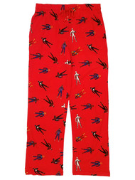 Marvel Mens Red Spider-Man Spider-Verse Sleep Pant Lounge Pant Pajama Bottoms