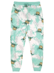 Star Wars Mens Green Baby Yoda Grogu Joggers Sleep Pants Pajama Bottoms