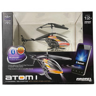Propel RC Atom 1 Helicopter with Gyro Stabilization and Bluetooth Control